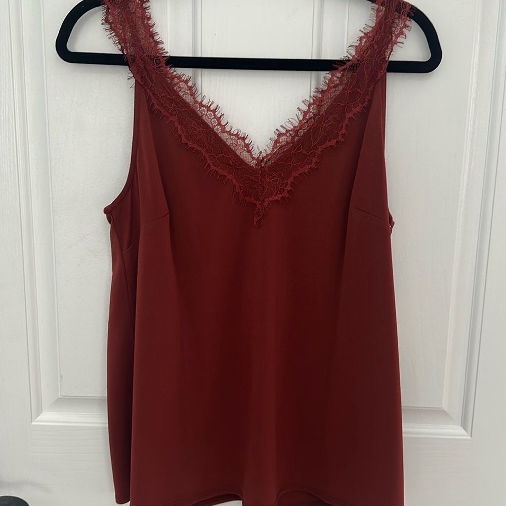 Grace & Lace Eyelash Cami tank